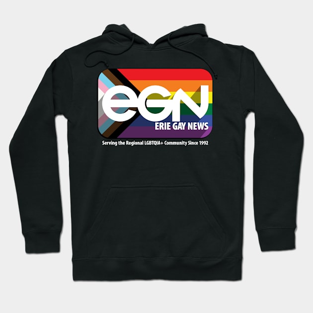 Erie Gay News Hoodie by wheedesign